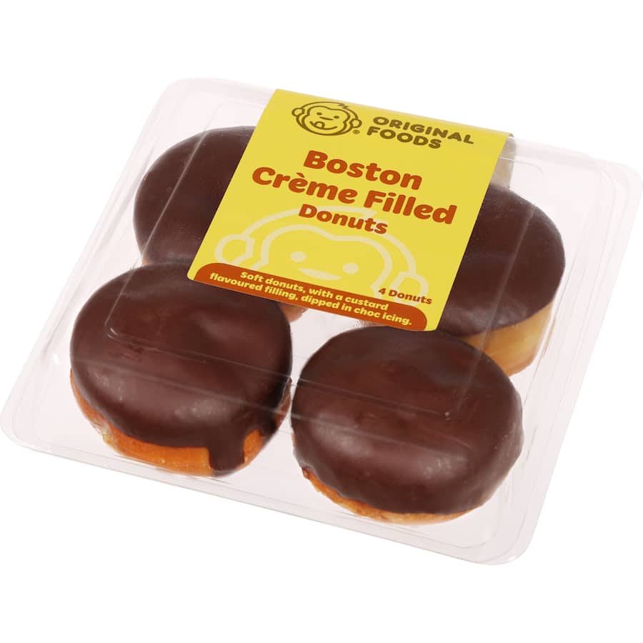 Original Foods Donuts Boston Creme
