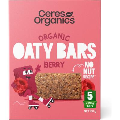 ceres organics oaty bars berry