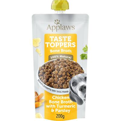 applaws wet dog food chicken bone broth & turmeric