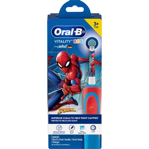 Oral B Vitality Kids Electric Toothbrush Spiderman