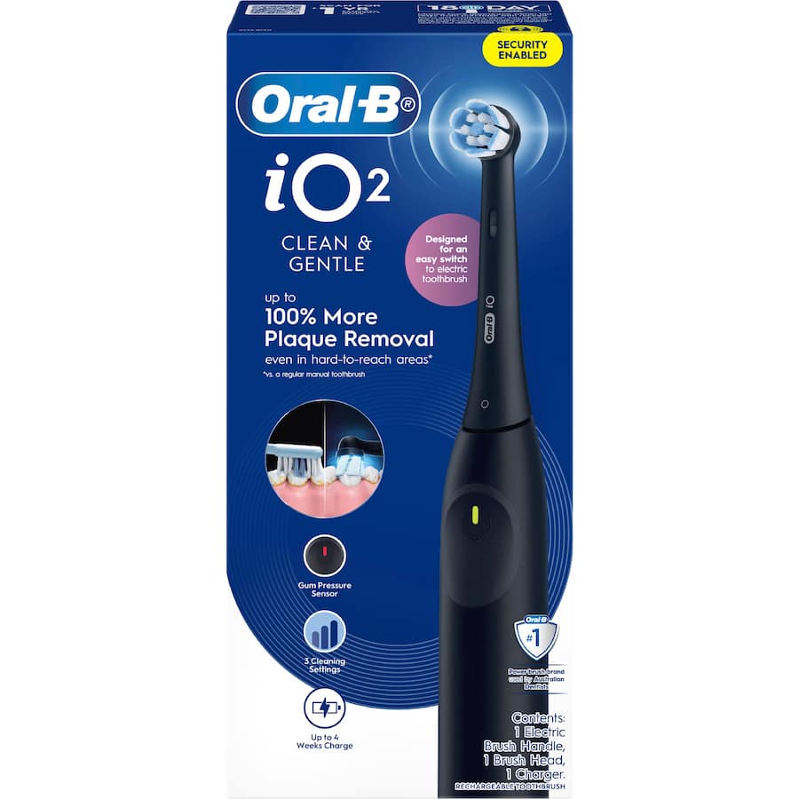 Oral B Electric Toothbrush Io2 Black
