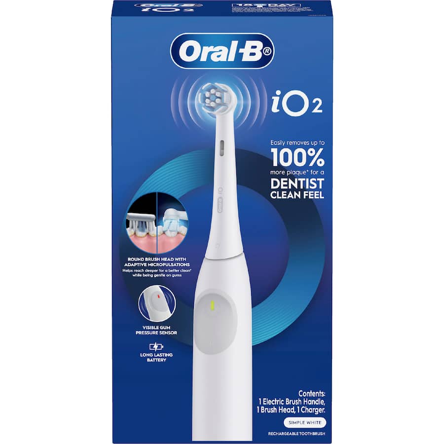 Oral B Electric Toothbrush 1O2 White