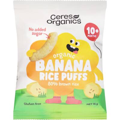 ceres organics rice puffs banana