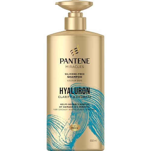 Pantene Miracles Shampoo Hyaluron Clarify & Hydrate