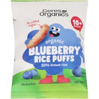 ceres organics rice puffs blueberry