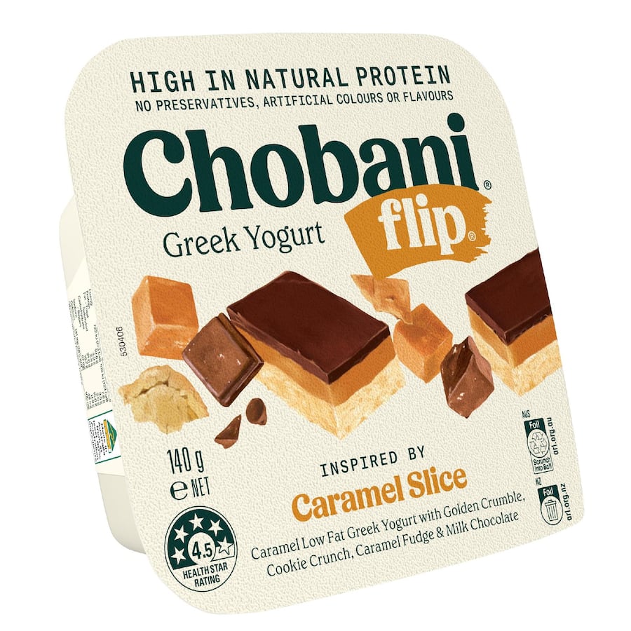 Chobani Flip Yoghurt Single Caramel Slice
