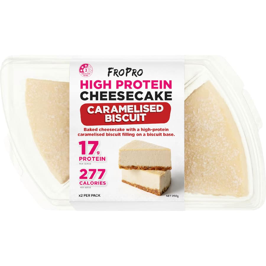 Fropro Cheesecake Caramalised Biscuit