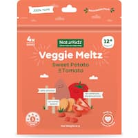 naturkidz veggie meltz baby snacks sweet potato & tomato