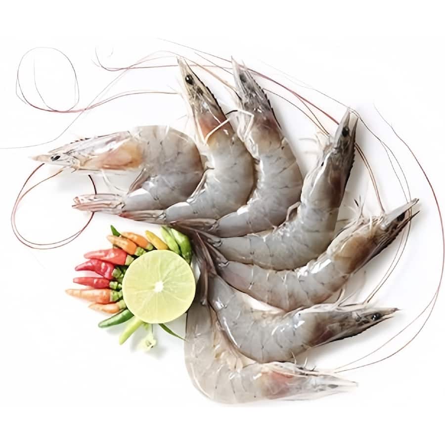 Nishin Frozen Prawns Whole Vannamei Raw