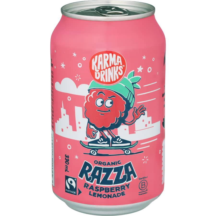 Karma Drinks Lemonade Razza Raspberry Organic