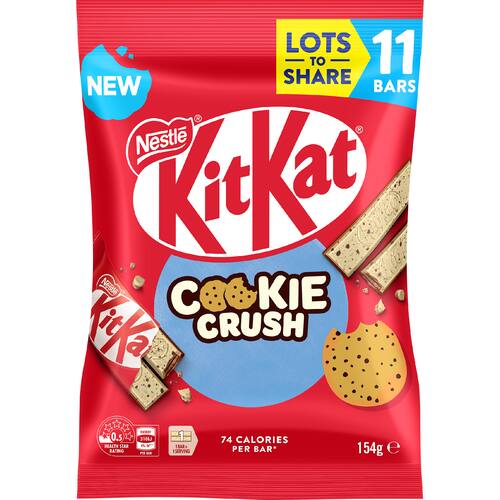 Nestlé Kit Kat Chocolate Share Pack Cookie Crush