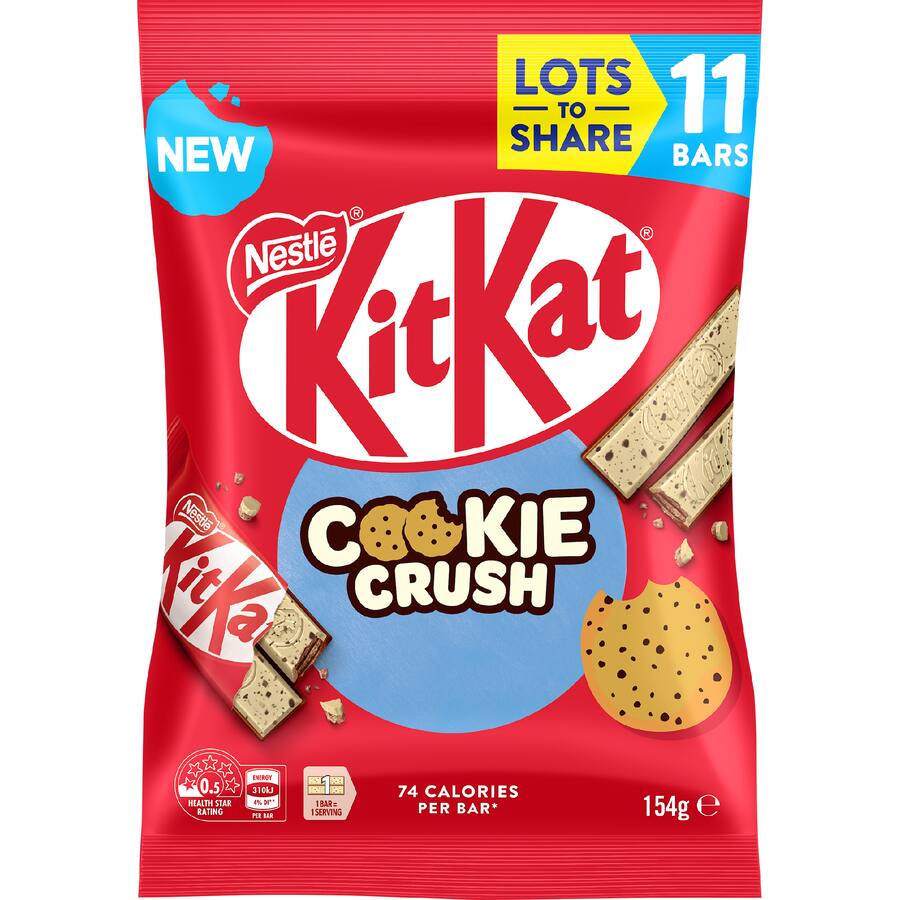 Nestlé Kit Kat Chocolate Share Pack Cookie Crush