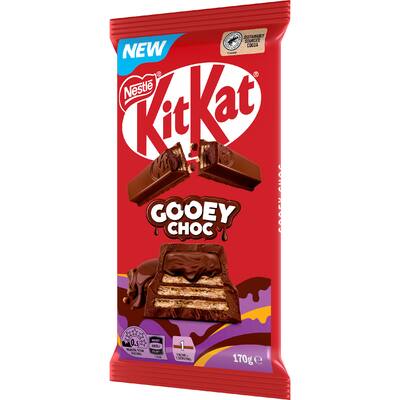 nestlé kitkat chocolate block gooey chocolate