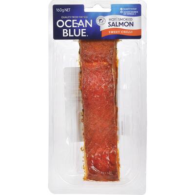ocean blue smoked salmon hot smoked sweet chilli