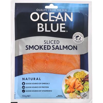 ocean blue smoked salmon cold smoked
