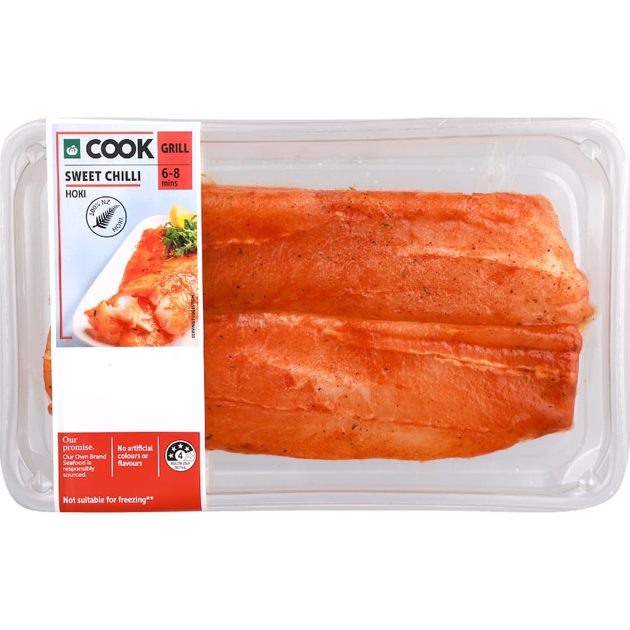 Woolworths Cook Nz Hoki Sweet Chilli