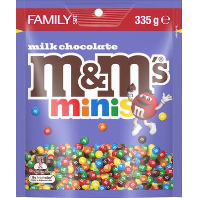 m&m's minis chocolate share pack 