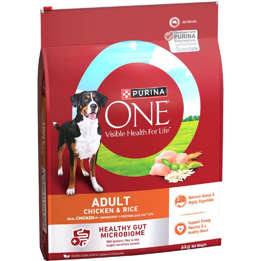Purina One Adult Dry Dog Food Chicken & Rice