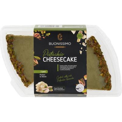 buonissimo cheesecake pistachio