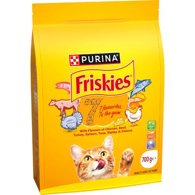friskies dry cat food seven favourites
