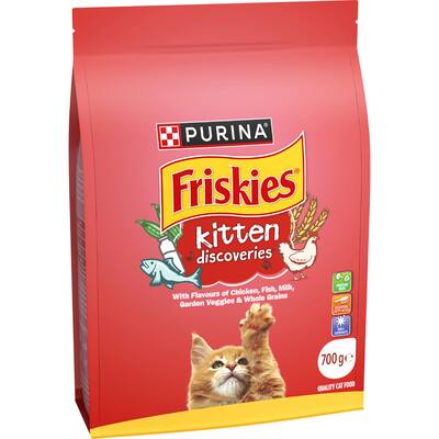 friskies kitten dry cat food discoveries