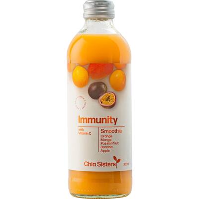 chia sisters smoothie immunity - tropical