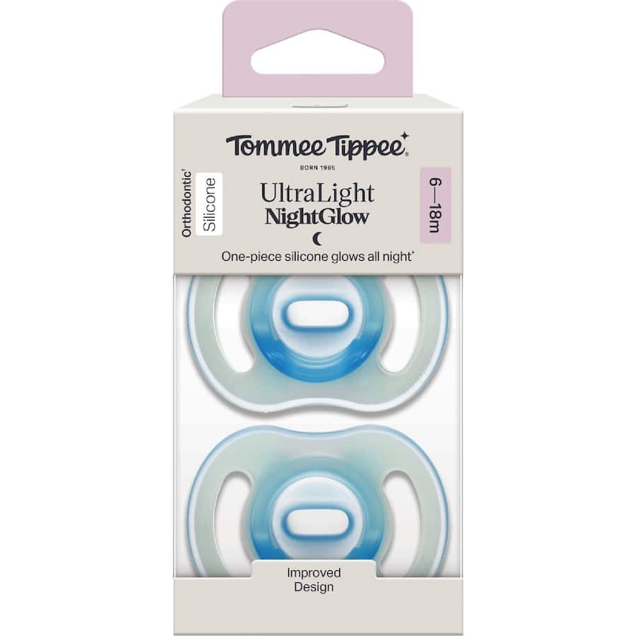 Tommee Tippee Soother Ultra Light Night 6-18Mth