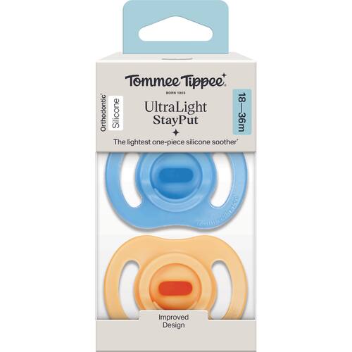 Tommee Tippee Soother Ultra Light 18-36m Assorted