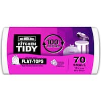 Big Black Sacks Kitchen Tidy Liners 100% Recycled Soapy Fresh 18l