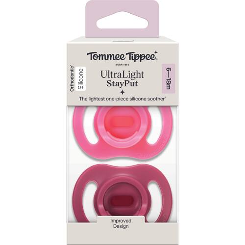 Tommee Tippee Soother Ultra Light 6-18m Assorted