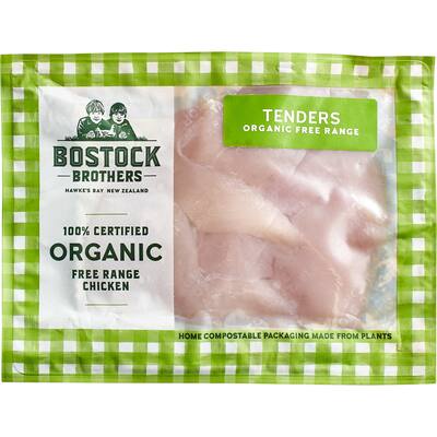 bostock organic free range chicken tenderloins 