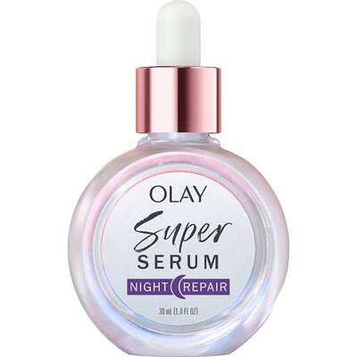 olay facial super serum night repair