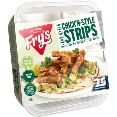 fry's plant based chilled meal chicken style strips