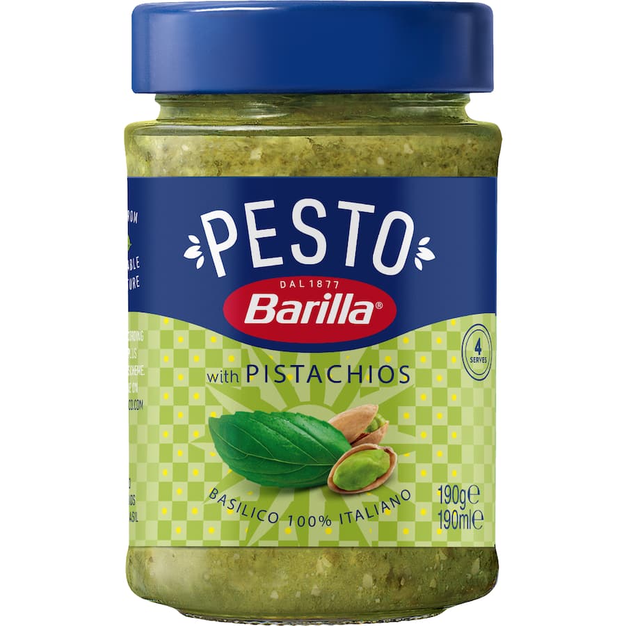 Barilla Pasta Sauce Pesto Basilico E Pistacchio
