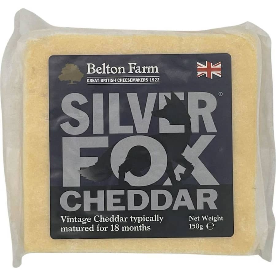 Belton Farm Cheese Vintage Cheddar Silver Fox