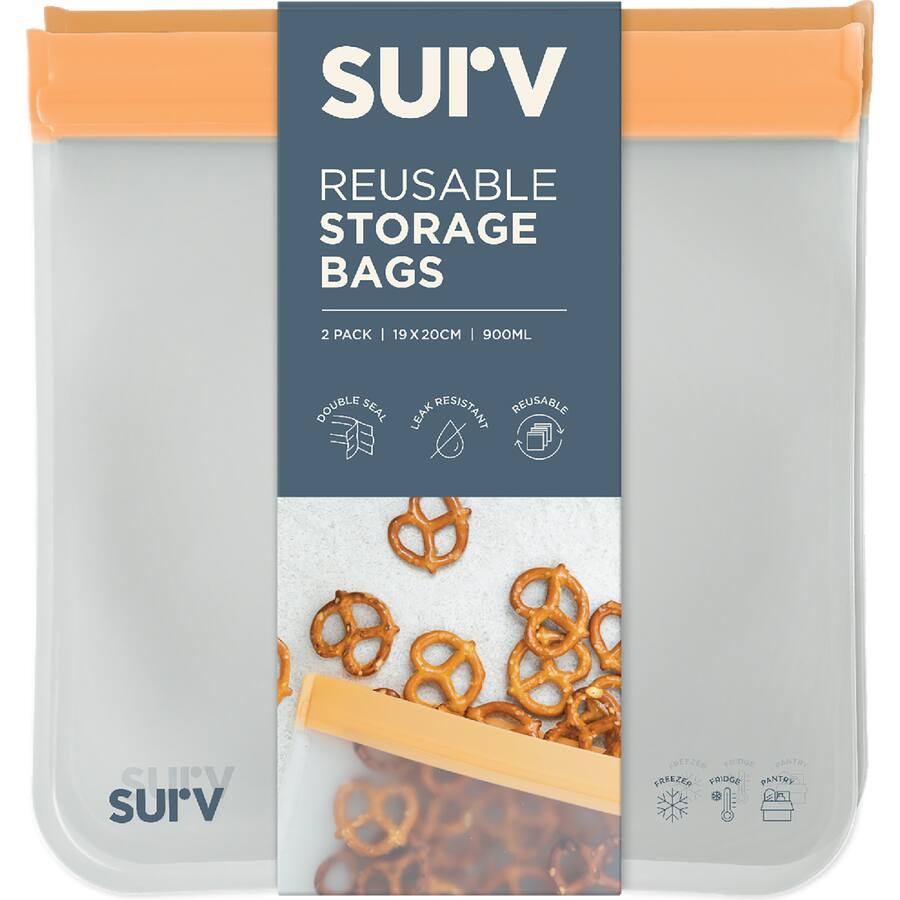 Surv Storage Bags Flat Reusable