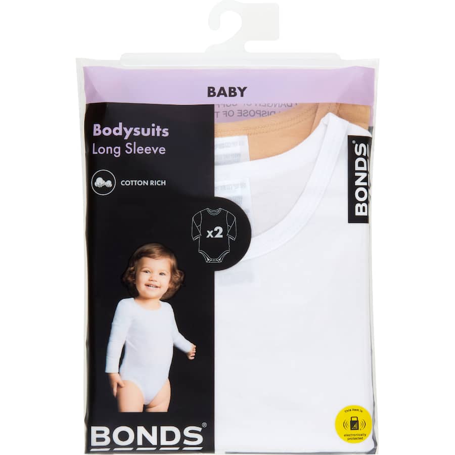 Bonds Baby Cloth Long Sleeve Bodysuit