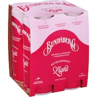 Bundaberg Refreshingly Light 4 x250ml