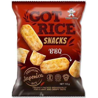 got rice crackers barbeque