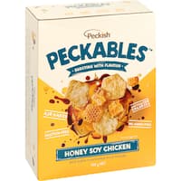 Peckish Peckables Rice Snacks Honey Soy Chicken