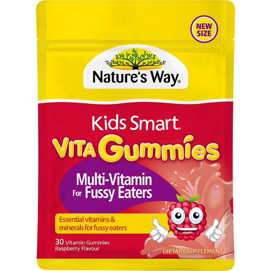Nature's Way Kids Smart Vita Gummies Multivitamin For Fussy Eaters