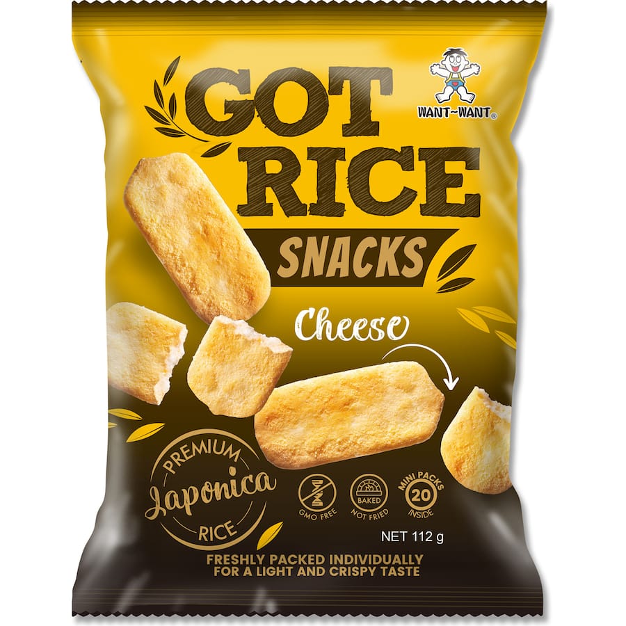 Got Rice Crackers Cheese