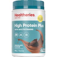 healtheries high protein plus powder chocolate flavour