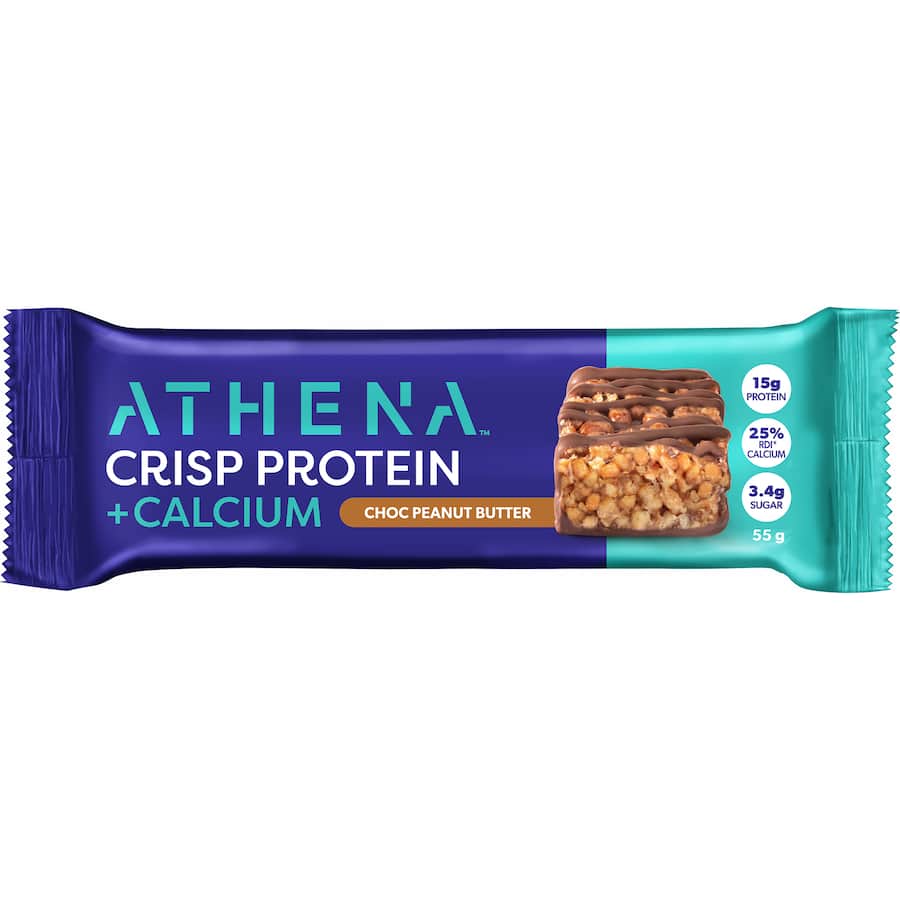 Athena Protein Bar Crisp Choc Peanut Butter