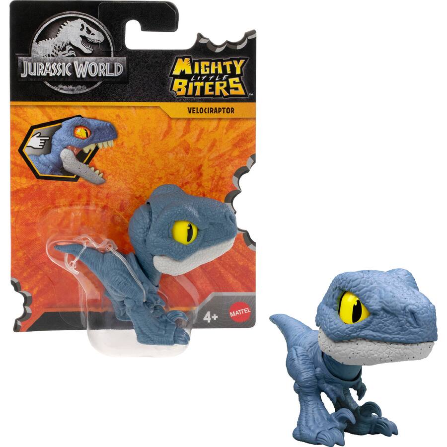 Mattel Jurassic World Toy Mighty Little Biters Assorted