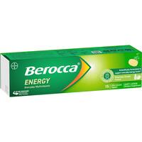 Berocca Energy Orignal Berry Flavour Effervescent Tablets