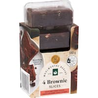 woolworths brownie slice (180g)