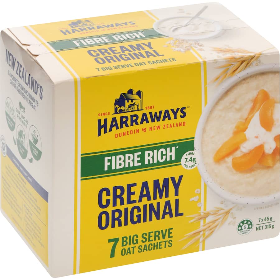 Harraways Oats Fibre Rich