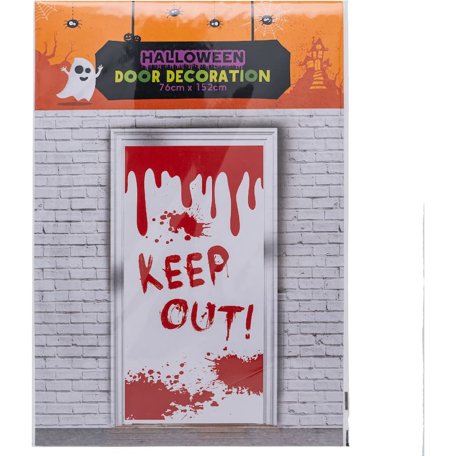 Woolworths Halloween Decorations Door