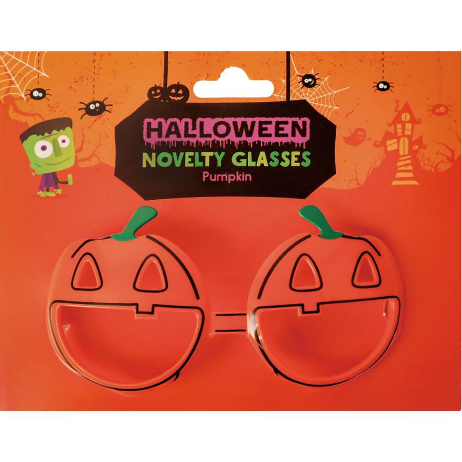 Woolworths Halloween Glasses Novelty Pumpkin